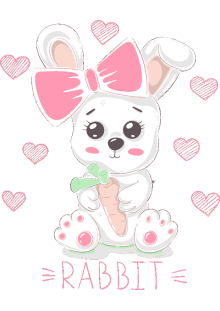 Carrot Unicorn Rabbit